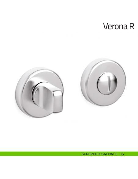 Nottolino per porta Verona R Olivari superinox satinato