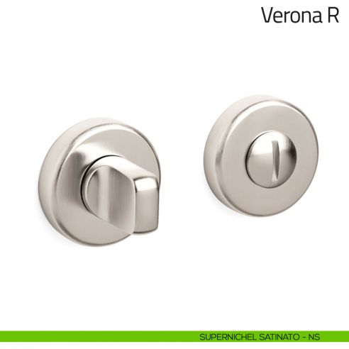 Nottolino per porta Verona R Olivari supernichel satinato
