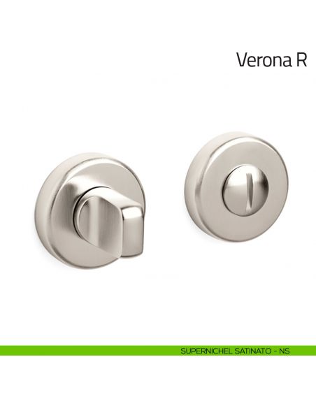 Nottolino per porta Verona R Olivari supernichel satinato