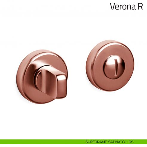 Nottolino per porta Verona R Olivari superrame satinato