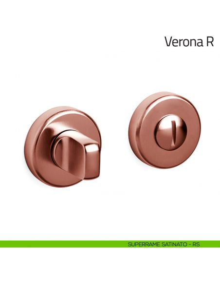 Nottolino per porta Verona R Olivari superrame satinato