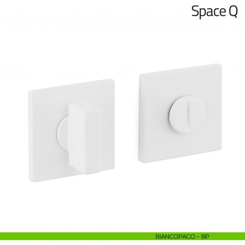 Nottolino per porta Space Q Olivari basso bianco opaco