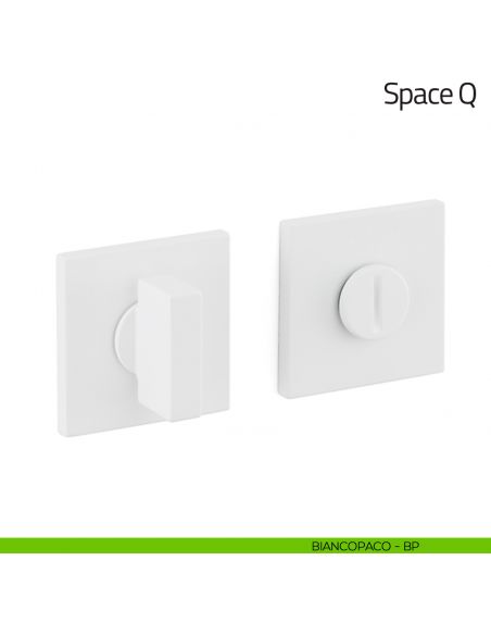 Nottolino per porta Space Q Olivari basso bianco opaco