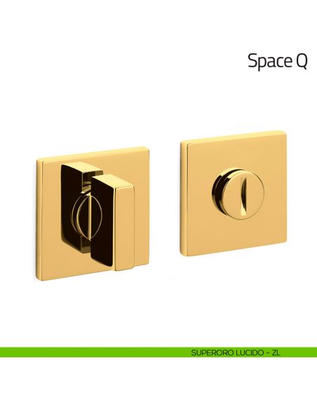 Nottolino per porta Space Q Olivari basso superoro lucido
