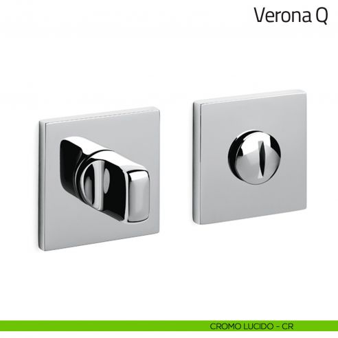 Nottolino per porta Verona Q Olivari basso cromo lucido