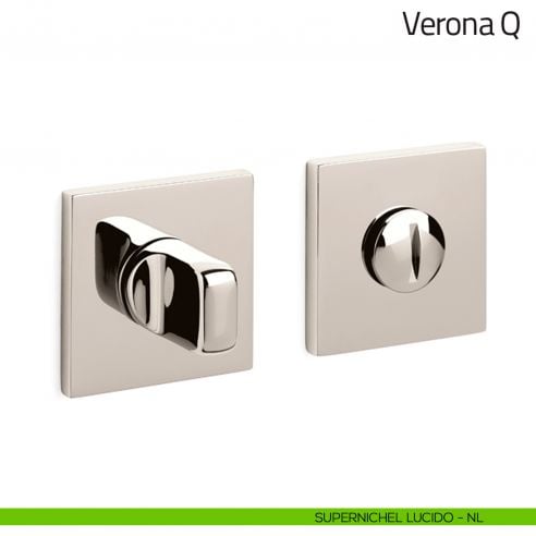 Nottolino per porta Verona Q Olivari basso supernichel lucido