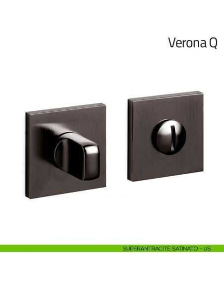 Nottolino per porta Verona Q Olivari basso superantracite satinato