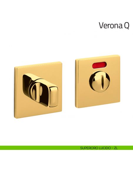 Nottolino per porta Verona Q Olivari basso libero/occupato superoro lucido
