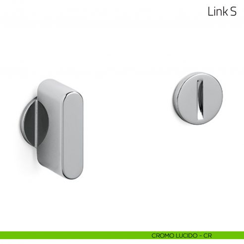 Nottolino per porta Link S Olivari cromo lucido