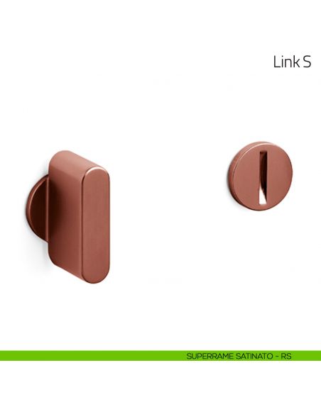 Nottolino per porta Link S Olivari superrame satinato