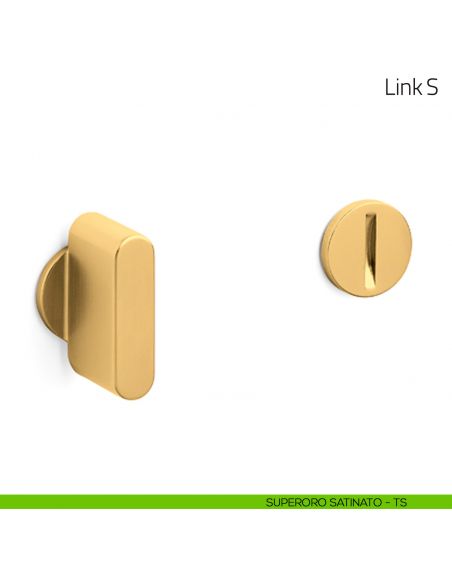 Nottolino per porta Link S Olivari superoro satinato