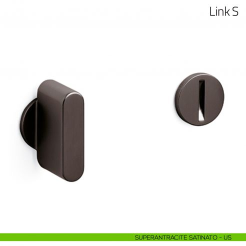 Nottolino per porta Link S Olivari superantracite satinato