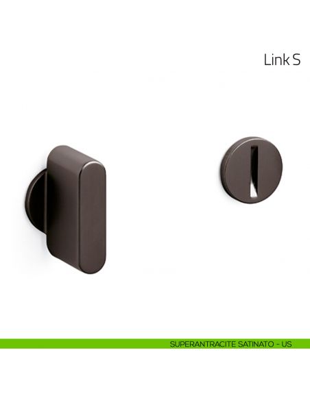 Nottolino per porta Link S Olivari superantracite satinato