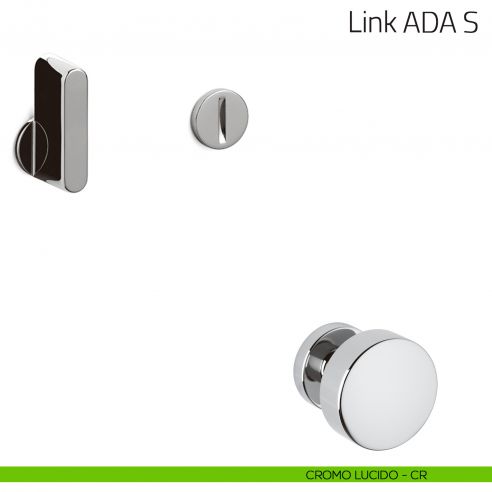 Nottolino per porta Link ADA S Olivari cromo lucido