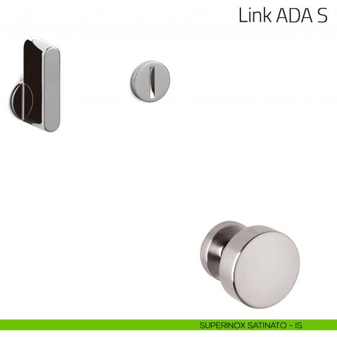 Nottolino per porta Link ADA S Olivari superinox satinato