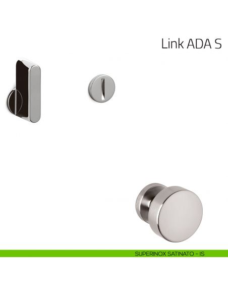 Nottolino per porta Link ADA S Olivari superinox satinato