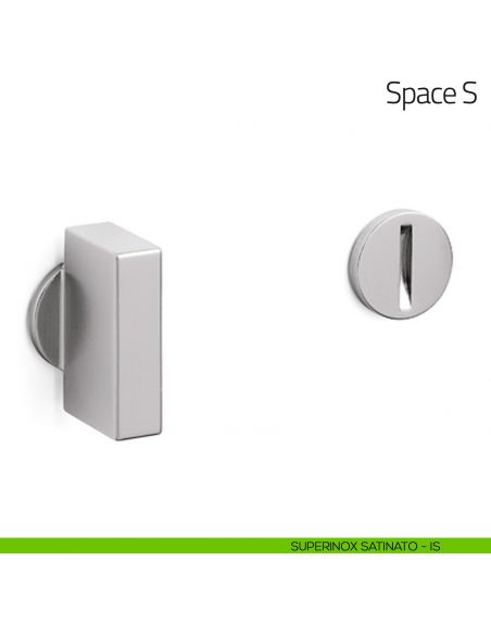 Nottolino per porta Space S Olivari superinox satinato