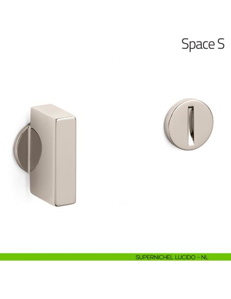 Nottolino per porta Space S Olivari supernichel lucido