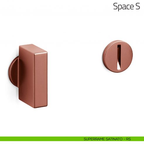 Nottolino per porta Space S Olivari superrame satinato