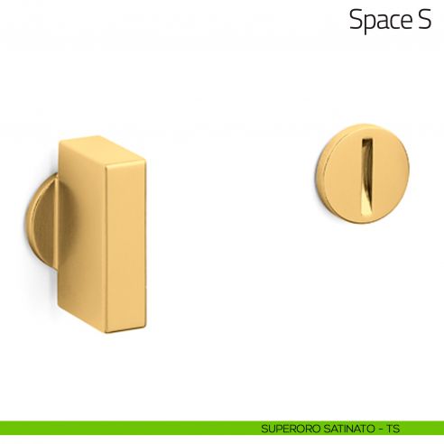 Nottolino per porta Space S Olivari superoro satinato