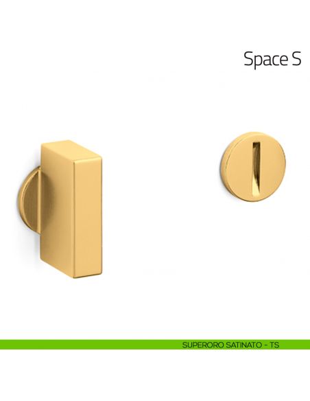 Nottolino per porta Space S Olivari superoro satinato