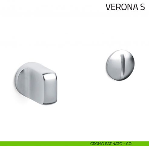 Nottolino per porta Verona S Olivari cromo satinato
