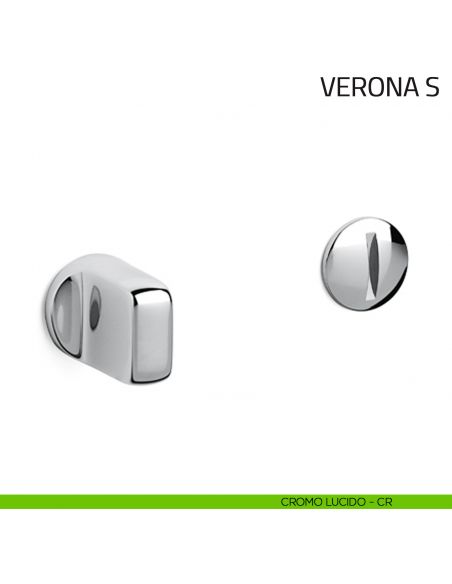 Nottolino per porta Verona S Olivari cromo lucido