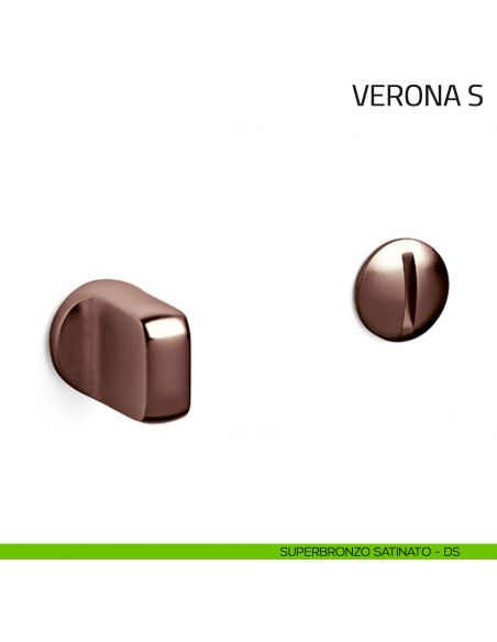 Nottolino per porta Verona S Olivari superbronzo satinato