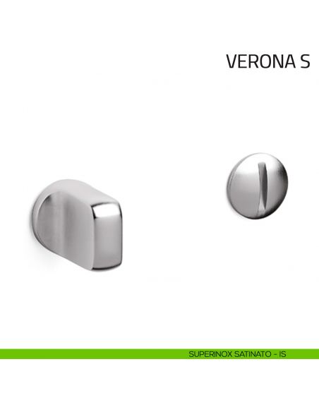 Nottolino per porta Verona S Olivari superinox satinato
