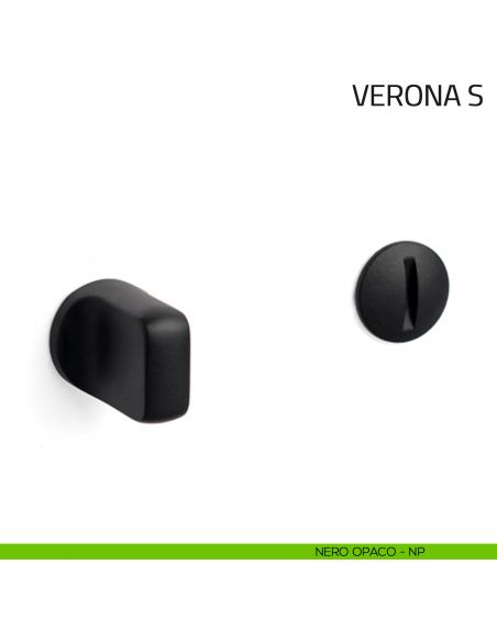 Nottolino per porta Verona S Olivari nero opaco
