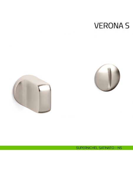 Nottolino per porta Verona S Olivari supernichel satinato