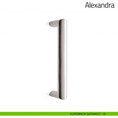 Maniglione per porta Alexandra Olivari superinox satinato