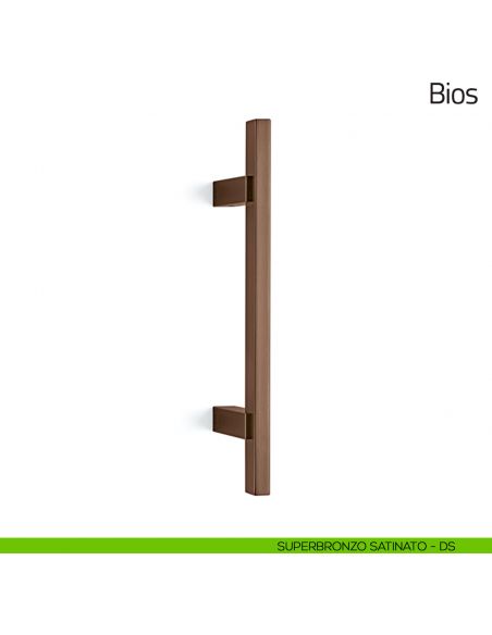 Maniglione per porta Bios Olivari 315 mm superbronzo satinato