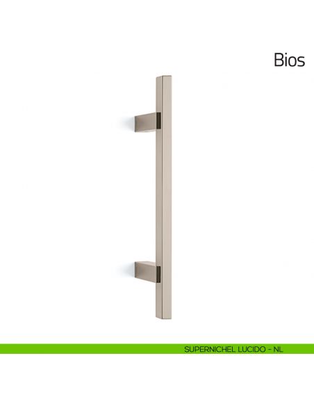 Maniglione per porta Bios Olivari 315 mm supernichel lucido