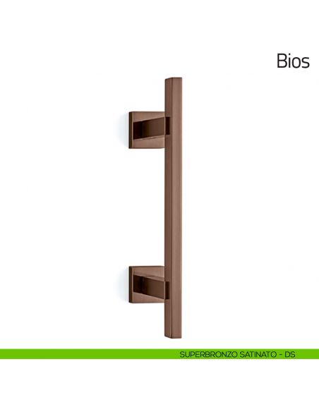 Maniglione per porta Bios Olivari 315 mm superbronzo satinato