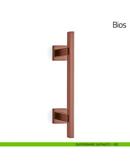 Maniglione per porta Bios Olivari 315 mm superrame satinato