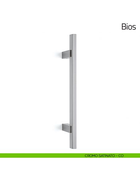 Maniglione per porta Bios Olivari 431 mm cromo satinato