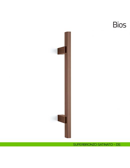 Maniglione per porta Bios Olivari 431 mm superbronzo satinato