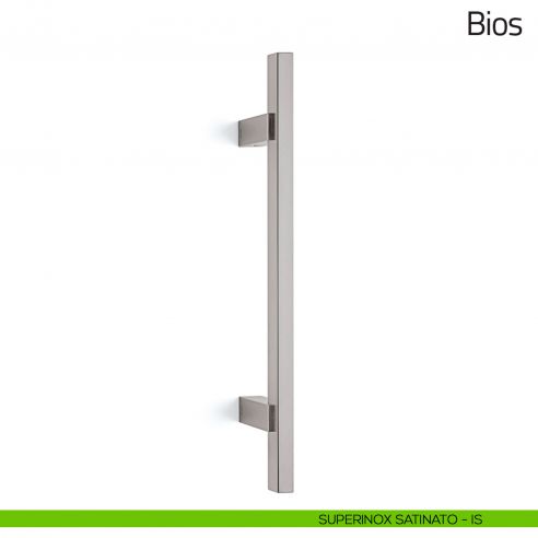 Maniglione per porta Bios Olivari 431 mm superinox satinato