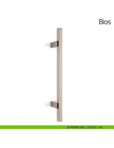 Maniglione per porta Bios Olivari 431 mm supernichel lucido