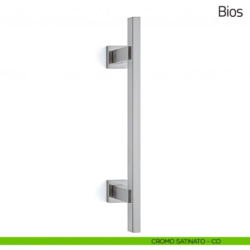 Maniglione per porta Bios Olivari 431 mm cromo satinato