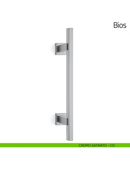 Maniglione per porta Bios Olivari 431 mm cromo satinato