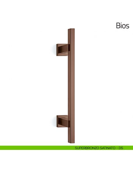 Maniglione per porta Bios Olivari 431 mm superbronzo satinato