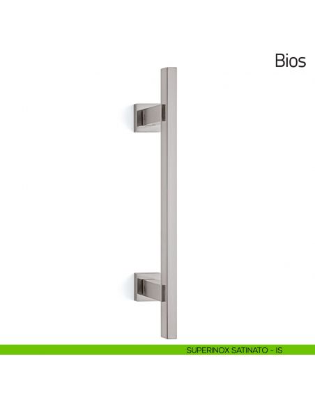 Maniglione per porta Bios Olivari 431 mm superinox satinato