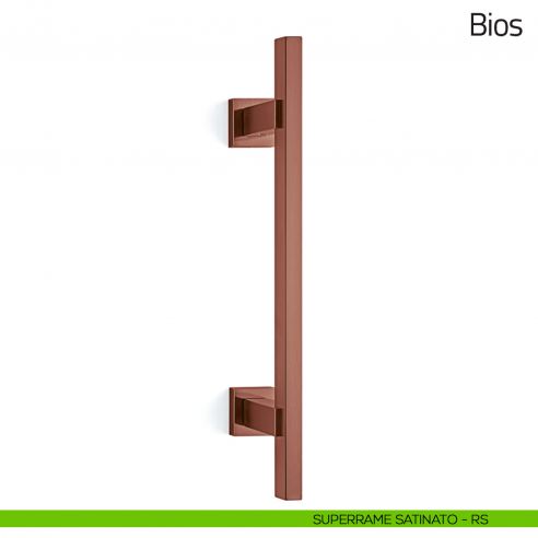 Maniglione per porta Bios Olivari 431 mm superrame satinato