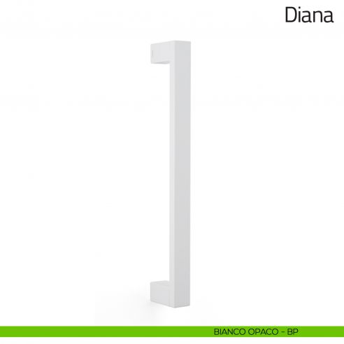 Maniglione per porta Diana Olivari bianco opaco