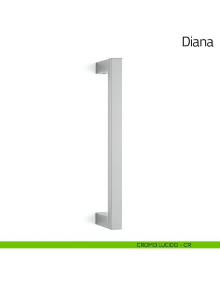 Maniglione per porta Diana Olivari cromo lucido