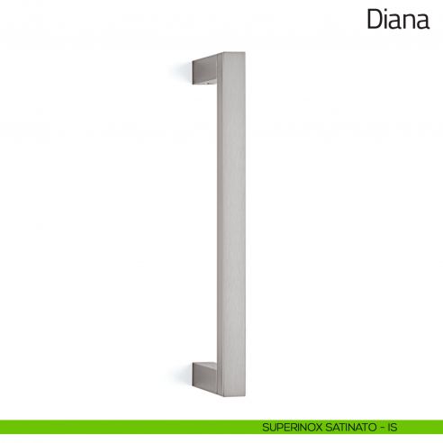 Maniglione per porta Diana Olivari superinox satinato