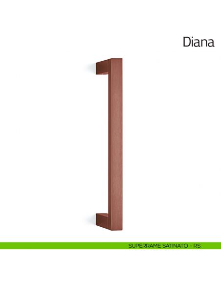 Maniglione per porta Diana Olivari superrame satinato