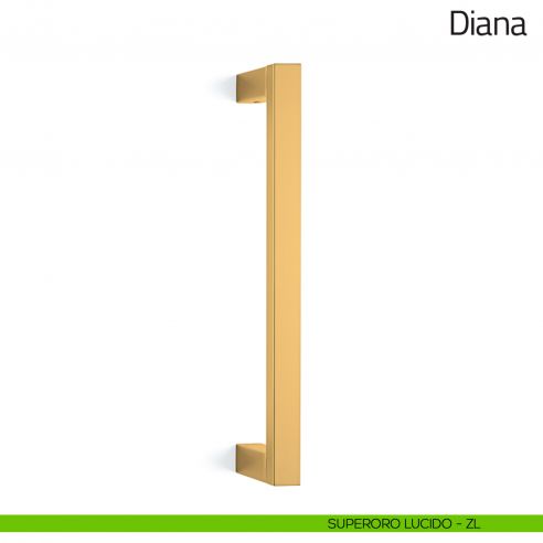 Maniglione per porta Diana Olivari superoro lucido